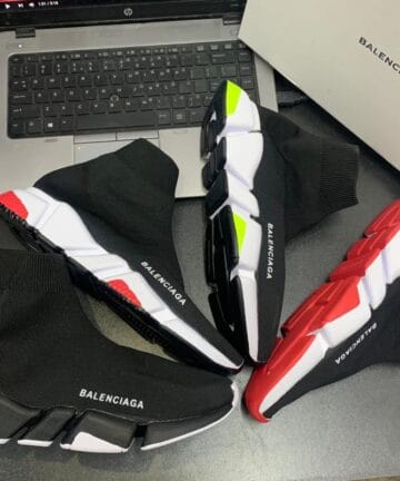 Speed Trainers Black Socks